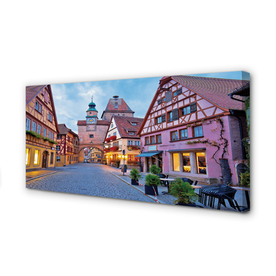 Pintura em tela Cidade Velha da Alemanha
