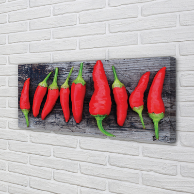 Pintura em tela Pimentões vermelhos