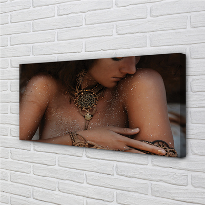 Pintura em tela Joias femininas