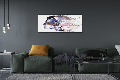 Quadro em tela Imagem do rosto de um homem