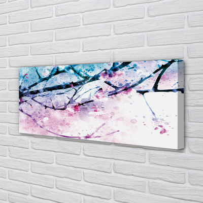 Pintura em tela Céu de gravetos de árvore