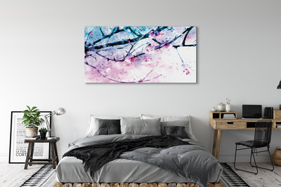 Pintura em tela Céu de gravetos de árvore