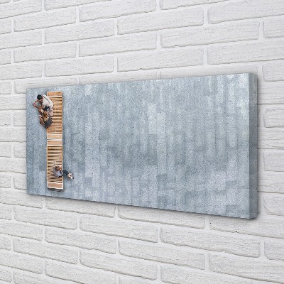 Pintura em tela Homem