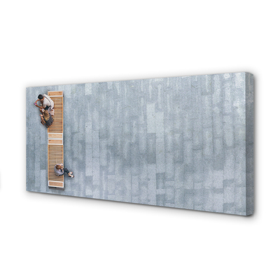 Pintura em tela Homem