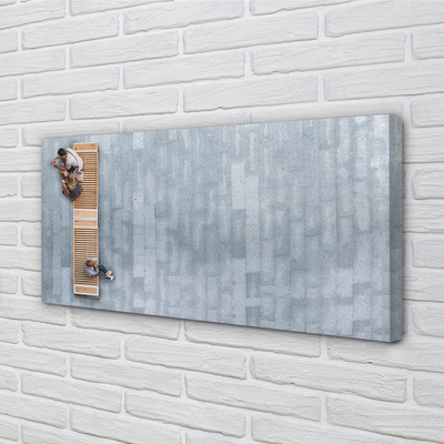 Pintura em tela Homem