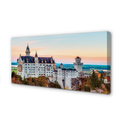 Pintura em tela Castelo da Alemanha Outono Munique