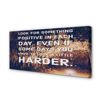 Pintura em tela Inscrição na caverna