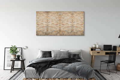 Pintura em tela Parede de tijolos vintage