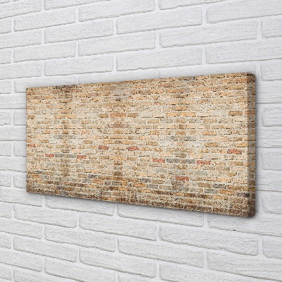 Pintura em tela Parede de tijolos vintage