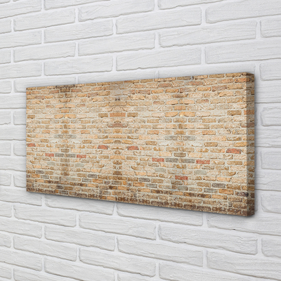 Pintura em tela Parede de tijolos vintage