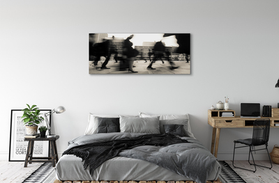 Quadro em tela Pessoas da cidade