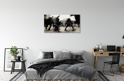 Quadro em tela Pessoas da cidade