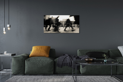 Quadro em tela Pessoas da cidade