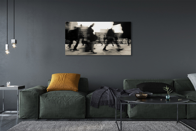 Quadro em tela Pessoas da cidade