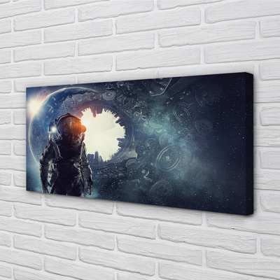 Quadro em tela Mecanismos de caráter