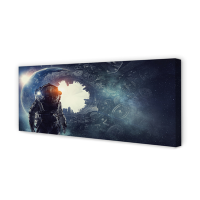 Quadro em tela Mecanismos de caráter