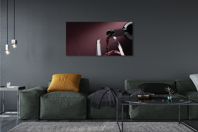 Quadro em tela Fundo de vinho da Borgonha
