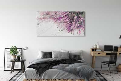 Pintura em tela Flores do tabuleiro