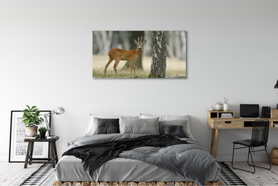 Pintura em tela Floresta de veados