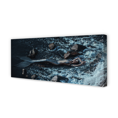 Quadro em tela Mar da Sereia