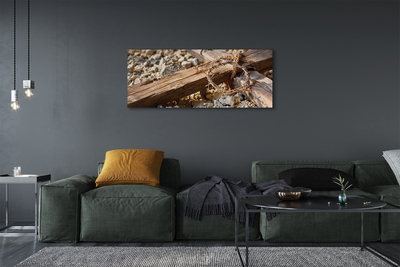 Quadro em tela Cruz, pedras, espinhos