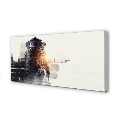 Pintura em tela Figura da cidade