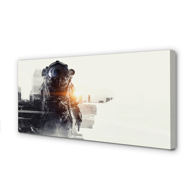 Pintura em tela Figura da cidade