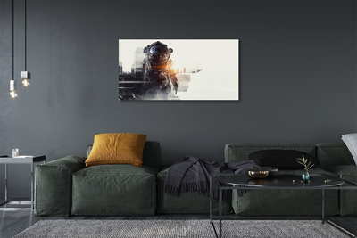 Pintura em tela Figura da cidade