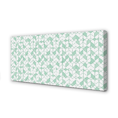 Pintura em tela cubos 3D