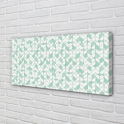 Pintura em tela cubos 3D