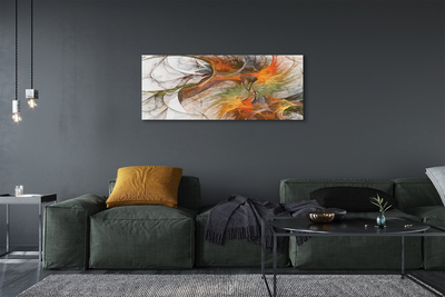 Quadro em tela Fractais geométricos coloridos