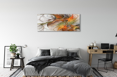 Quadro em tela Fractais geométricos coloridos