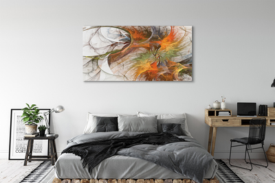 Quadro em tela Fractais geométricos coloridos