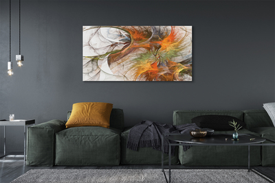 Quadro em tela Fractais geométricos coloridos