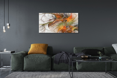 Quadro em tela Fractais geométricos coloridos