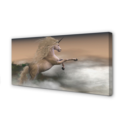 Quadro em tela Unicórnio da Nuvem