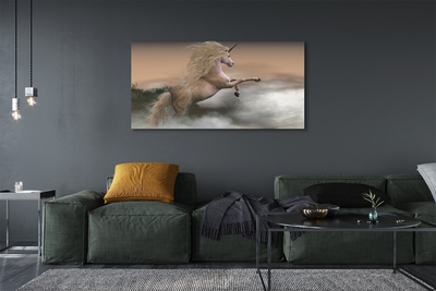 Quadro em tela Unicórnio da Nuvem