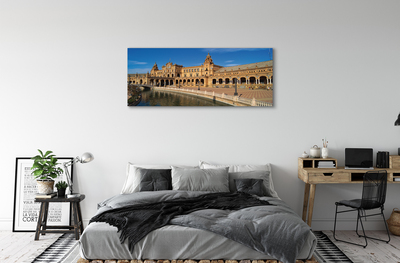 Quadro em tela Praça da Cidade Velha da Espanha