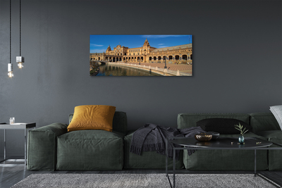 Quadro em tela Praça da Cidade Velha da Espanha