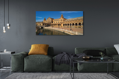 Quadro em tela Praça da Cidade Velha da Espanha