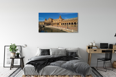 Quadro em tela Praça da Cidade Velha da Espanha