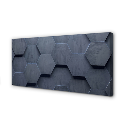 Pintura em tela Fatias de concreto de pedra