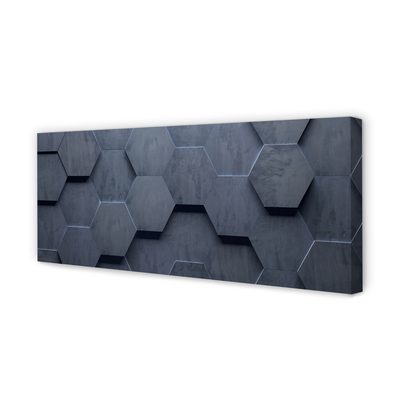 Pintura em tela Fatias de concreto de pedra