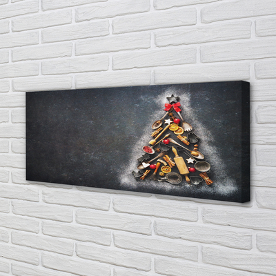Pintura em tela decorações para árvores de Natal
