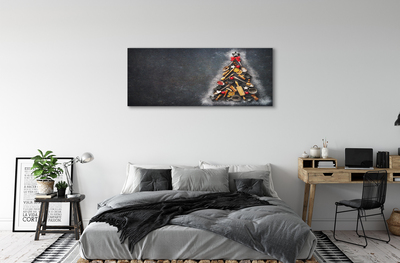 Pintura em tela decorações para árvores de Natal