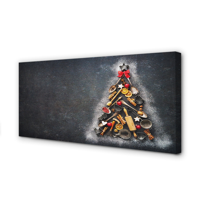 Pintura em tela decorações para árvores de Natal