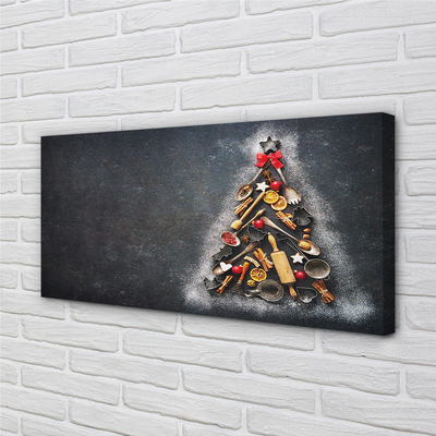 Pintura em tela decorações para árvores de Natal