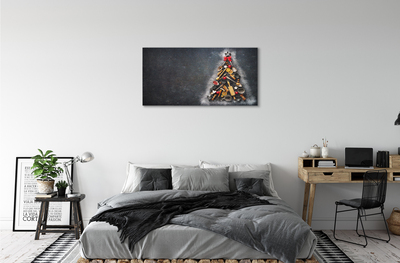 Pintura em tela decorações para árvores de Natal