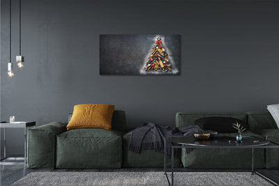 Pintura em tela decorações para árvores de Natal
