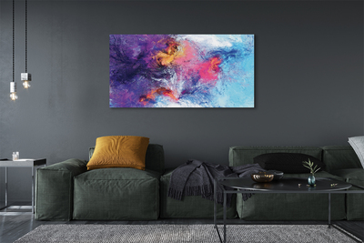 Quadro em tela Imagem labiríntica colorida